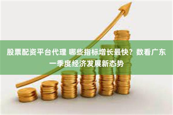 股票配资平台代理 哪些指标增长最快？数看广东一季度经济发展新态势