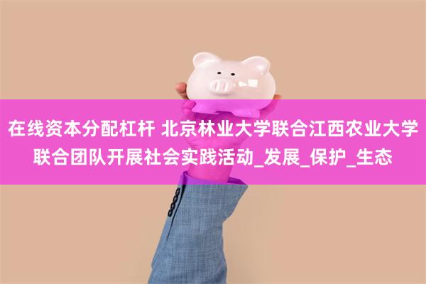 在线资本分配杠杆 北京林业大学联合江西农业大学联合团队开展社会实践活动_发展_保护_生态